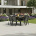 Nova outdoor seating set garden layout