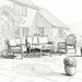 Nova outdoor seating set main product