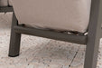Nova outdoor seating arrangement side view