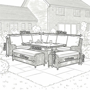 Nova outdoor furniture detail shot