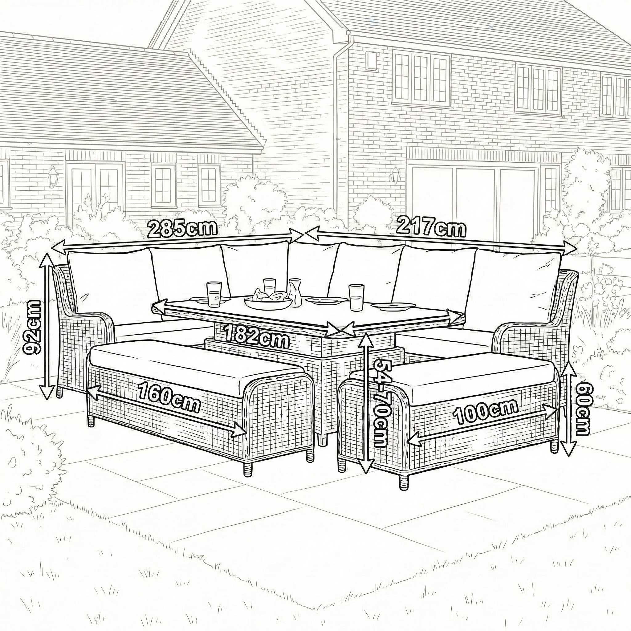 Nova outdoor furniture detail image
