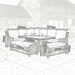 Nova outdoor furniture detail image