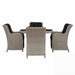 Nova garden seating angled view