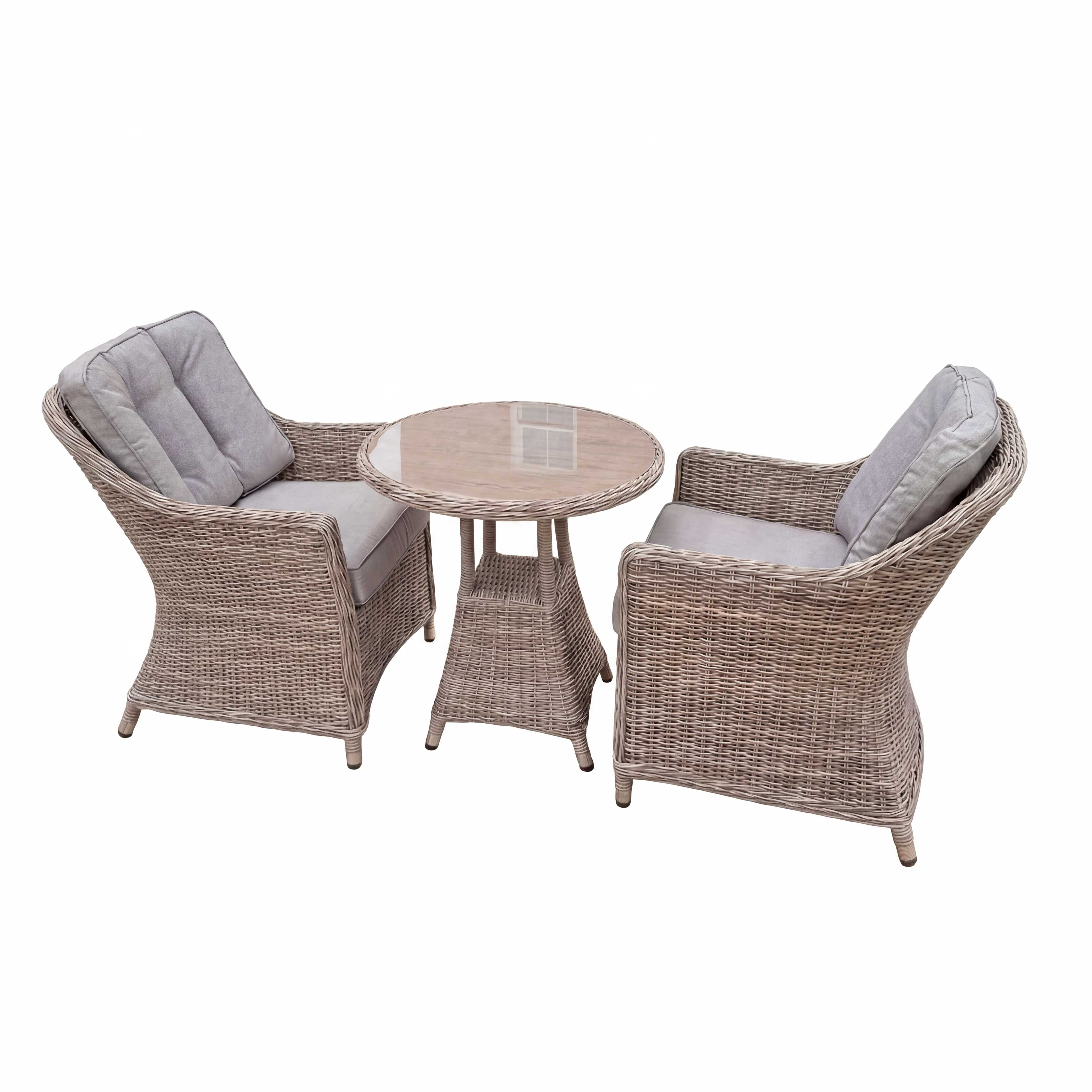 Nova Ivy Ceramic Glass Dining Sets — 2, 4 & 6 Seat Set