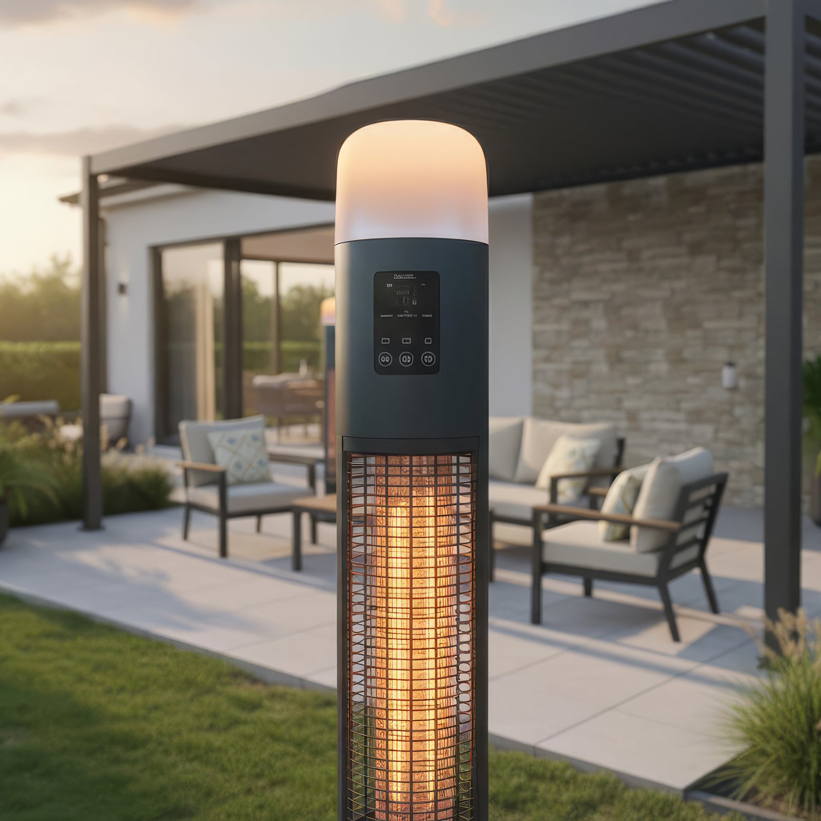 Diana Outdoor Pedestal Heater