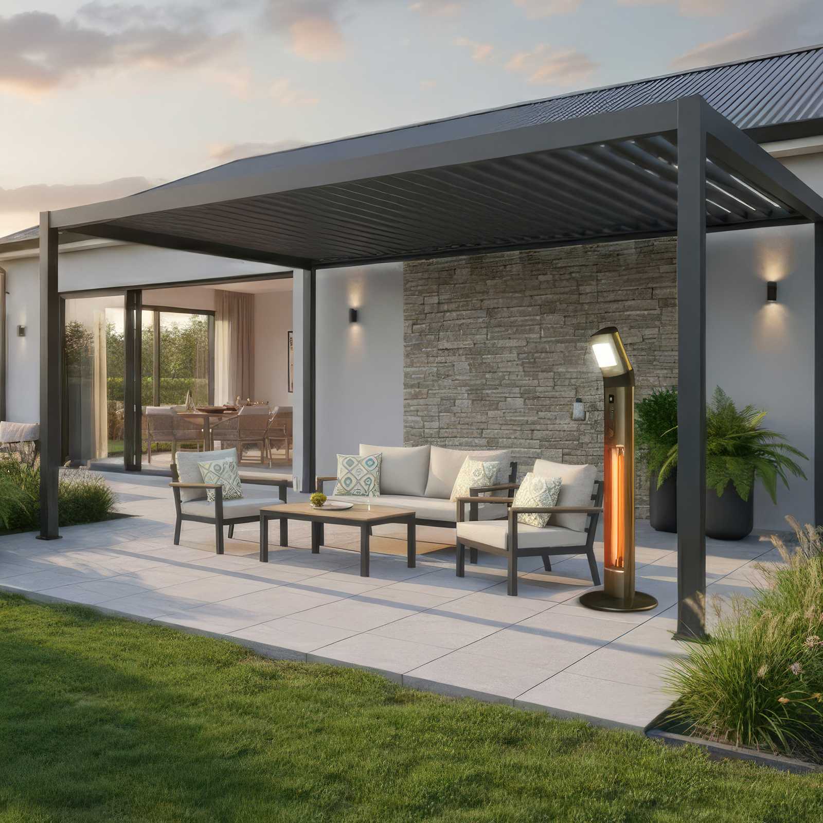 Apollo Outdoor Pedestal Heater