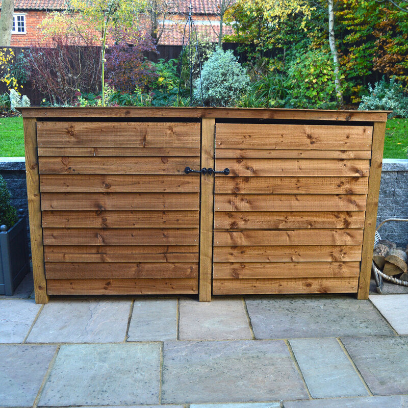 Normanton 4 ft brown solid closed