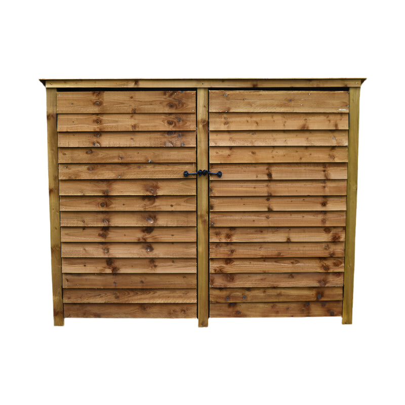 Normanton 6 ft brown solid closed