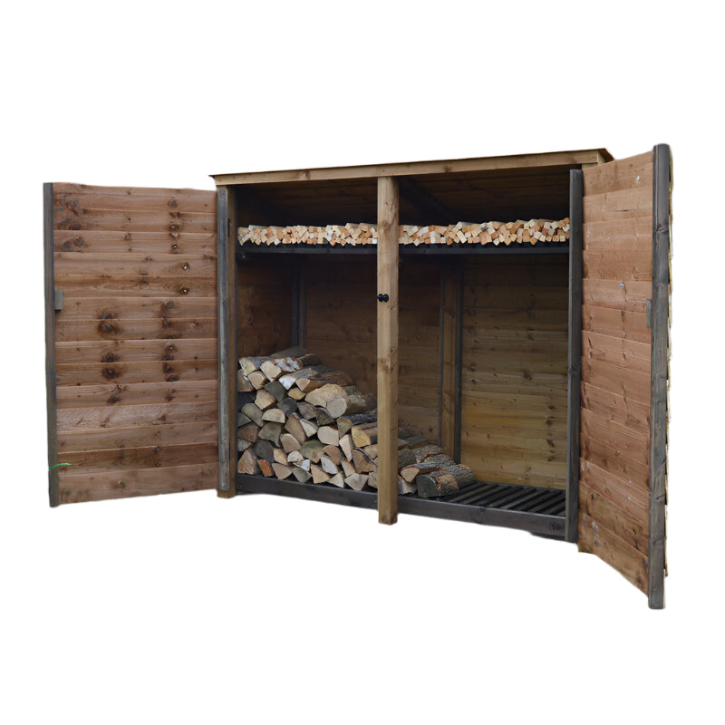 Normanton 6 ft brown solid open