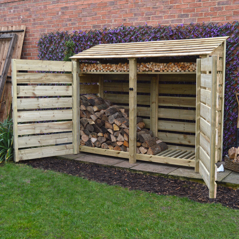 Normanton 6 ft slatted open