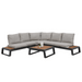 Nova   Maddox Corner Sofa Lounging Set with Square Coffee Table