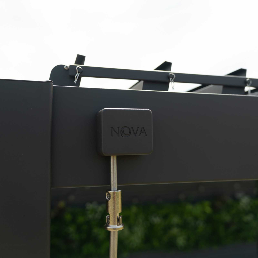 Nova - Titan Aluminium Pergola - 3m Square