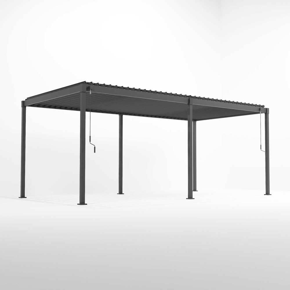 Nova Shadow Luna Pergola in Grey
