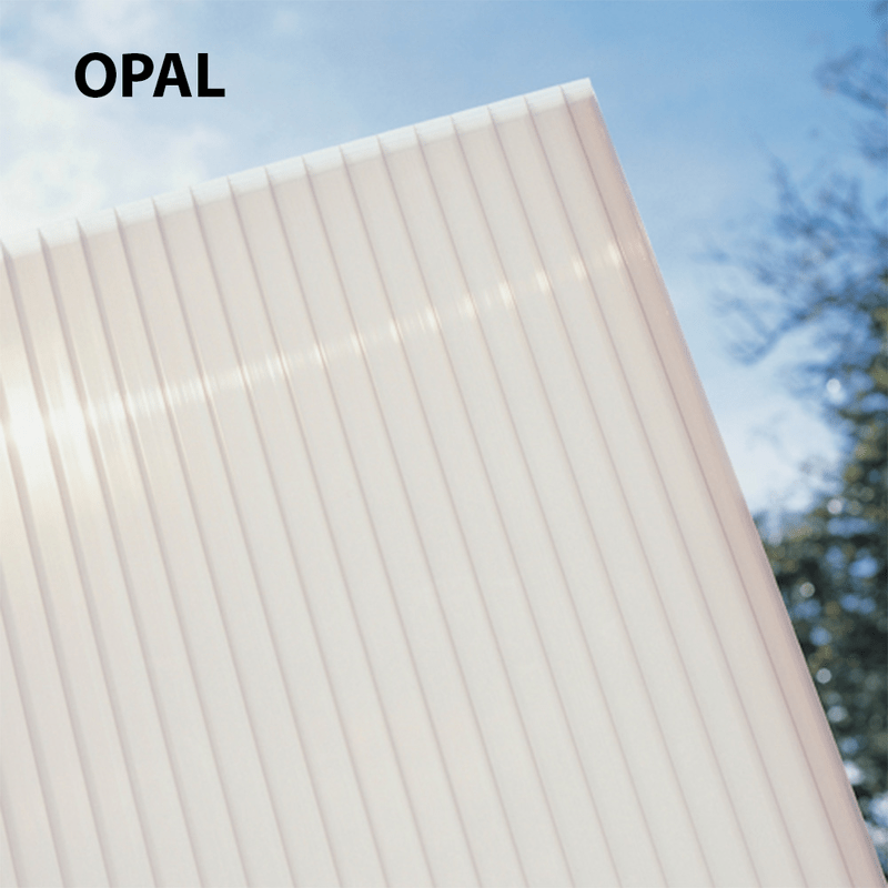 Opal Glazing Bar Polycarbonate Carport