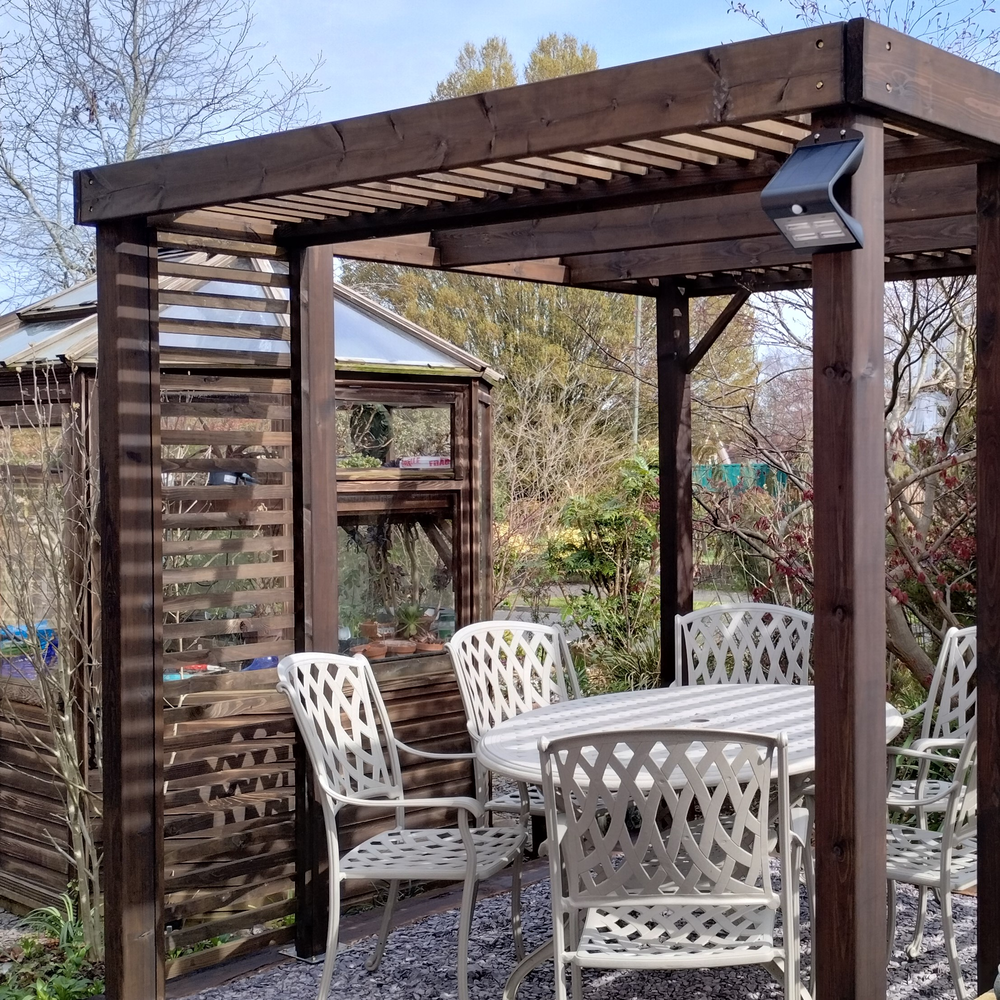 4.8m x 4.8m Panel Pergola