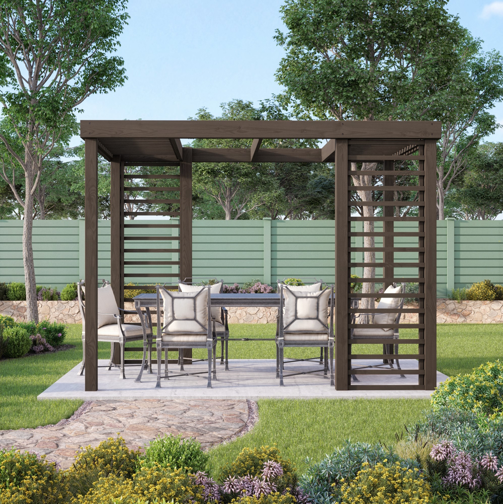 4.8m x 4.8m Panel Pergola