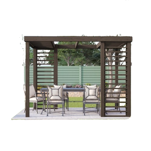 4.8m x 4.8m Panel Pergola