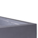 Polystone Contemporary Cube with feet Planter   corner