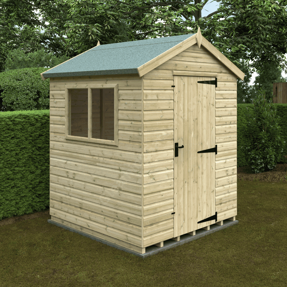 Woodlands Tanalised Premier Apex Shed