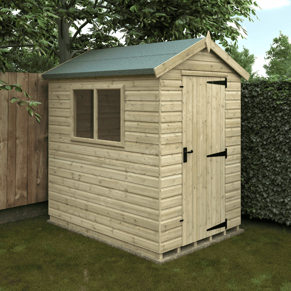 Woodlands Tanalised Premier Apex Shed
