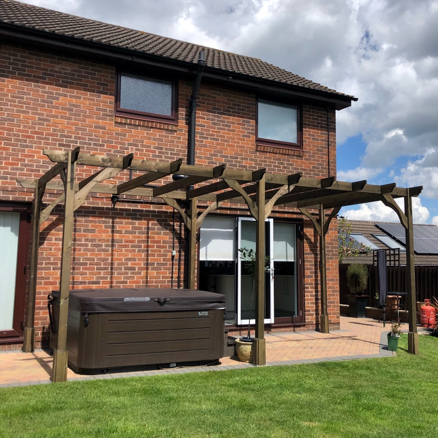 Premium Pergola - 4.2m Width