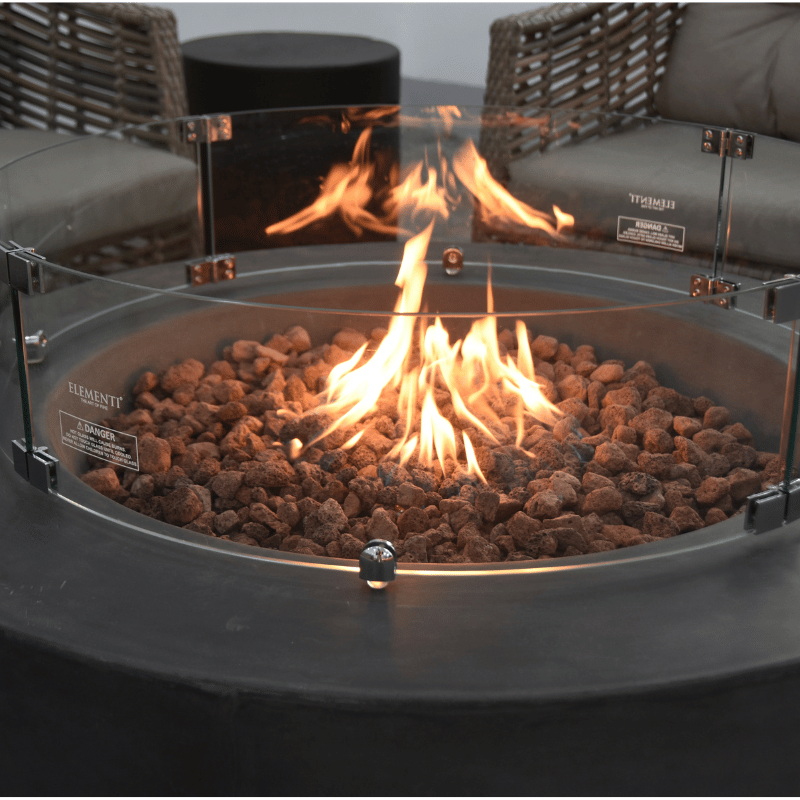 Elementi Ross Fire Table