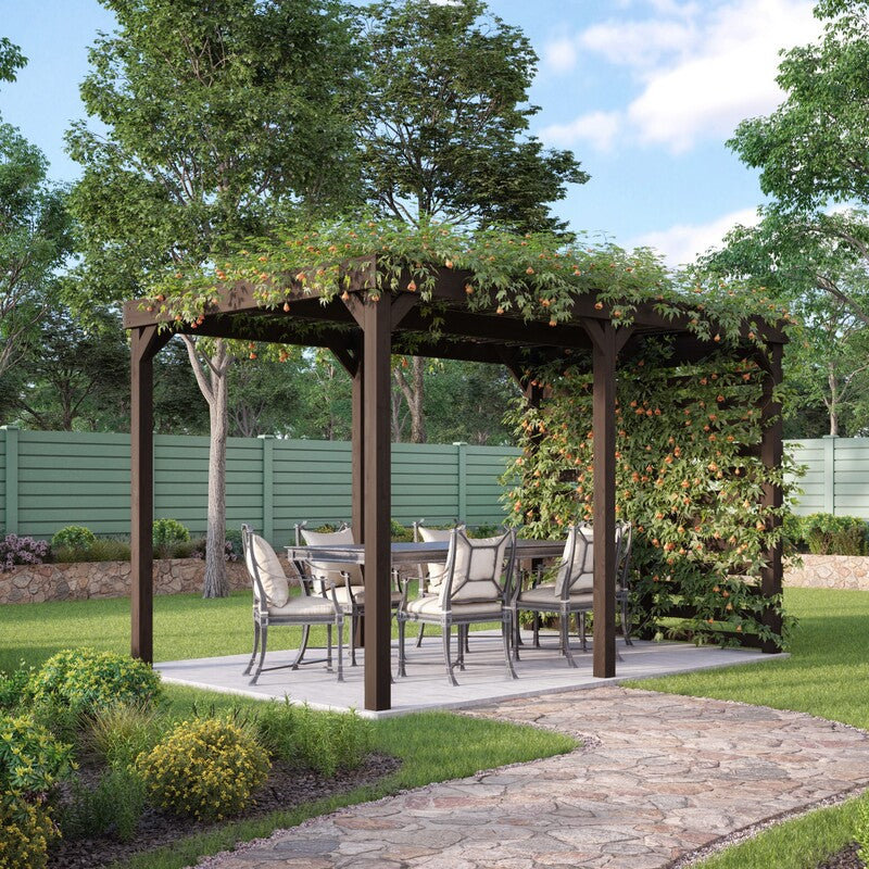4 x 3 Metre Wooden Pergola