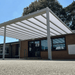 Simplicity 35 aluminium veranda white finish