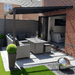 Simplicity 6 veranda with outdoor fire pit