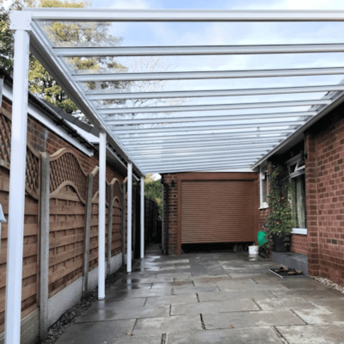 Simplicity 6 garage canopy extension