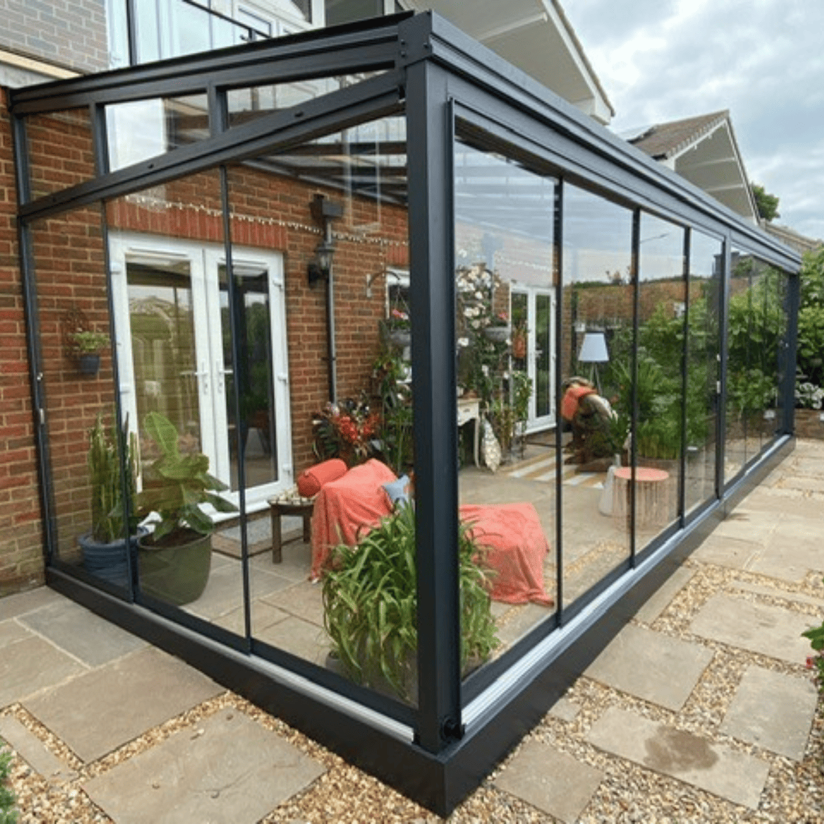 Simplicity 6 large outdoor room structure