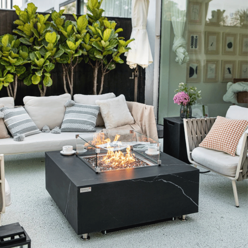 Elementi Porcelain Sofia Fire Table