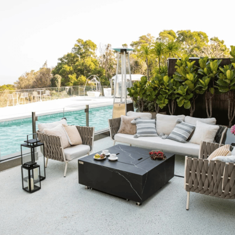 Elementi Porcelain Sofia Fire Table