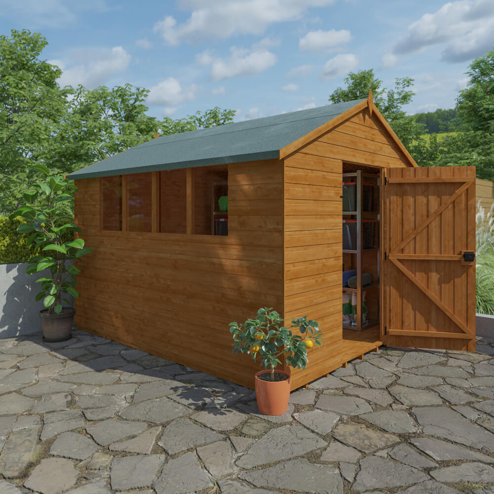 Woodlands Super Apex Shed