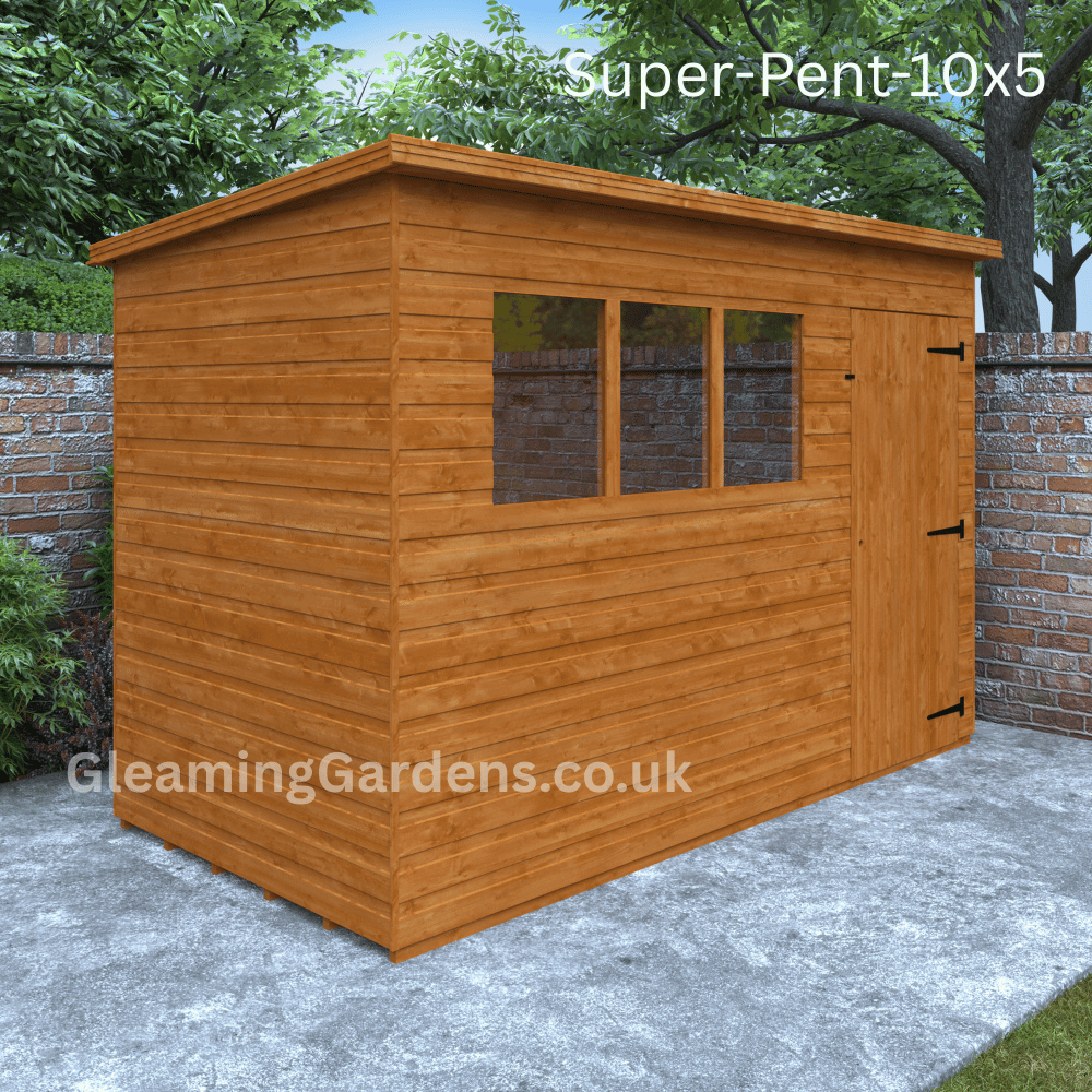 Super Pent Garden Shed