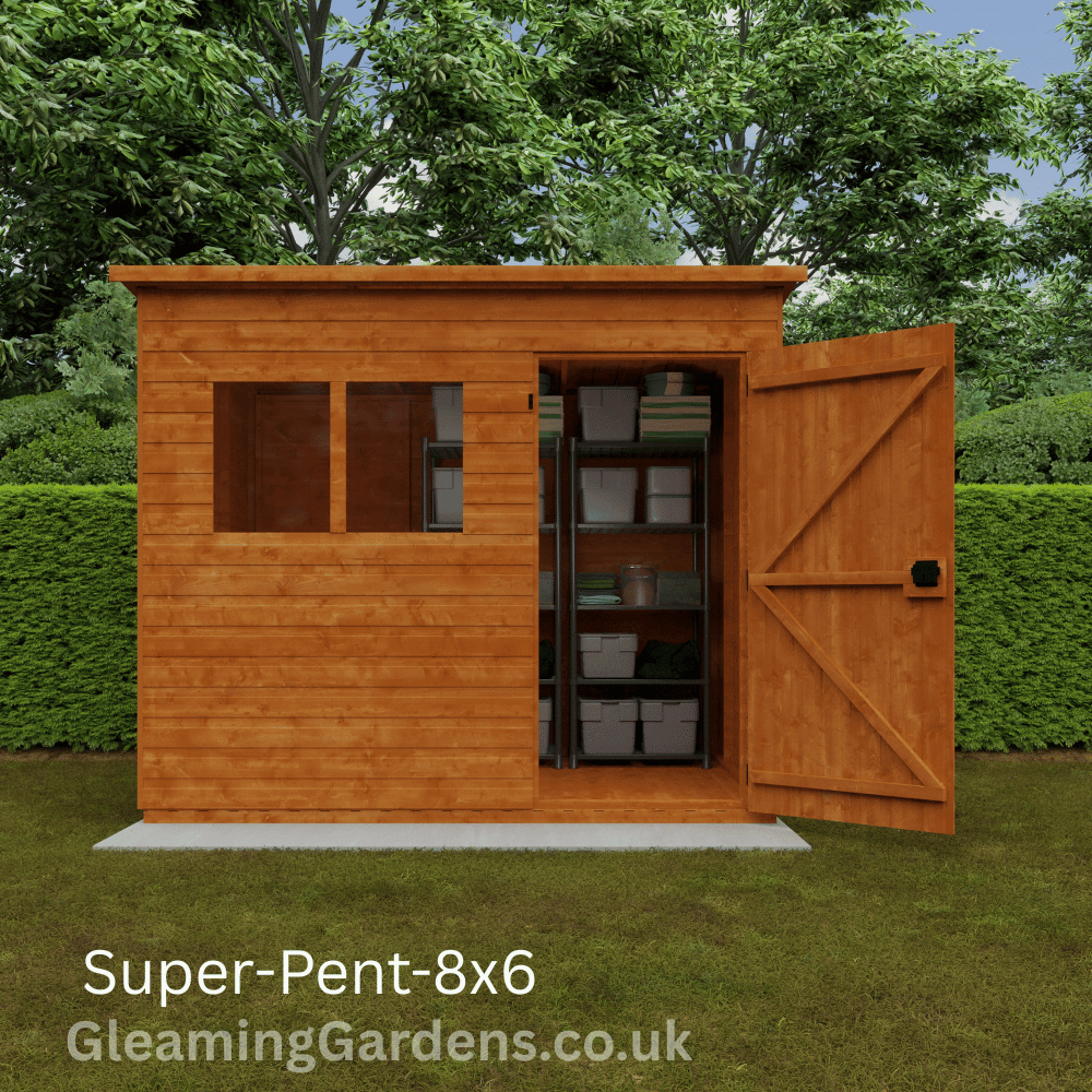 Super Pent Garden Shed