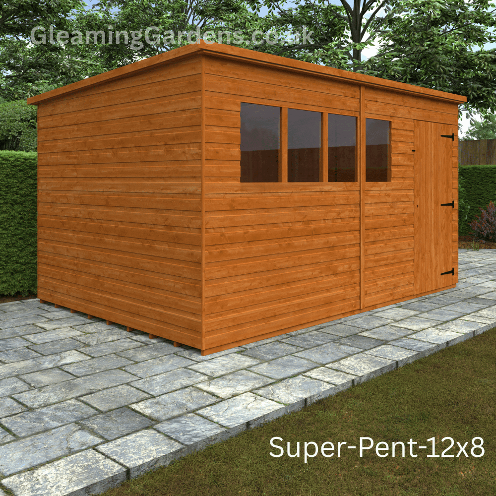 Super Pent Garden Shed