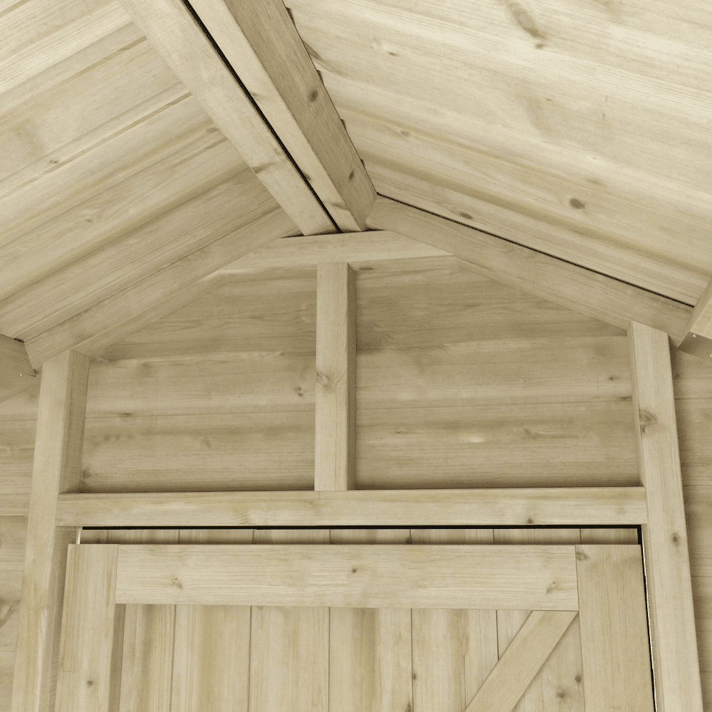 Woodlands Tanalised Deluxe Pent Shed