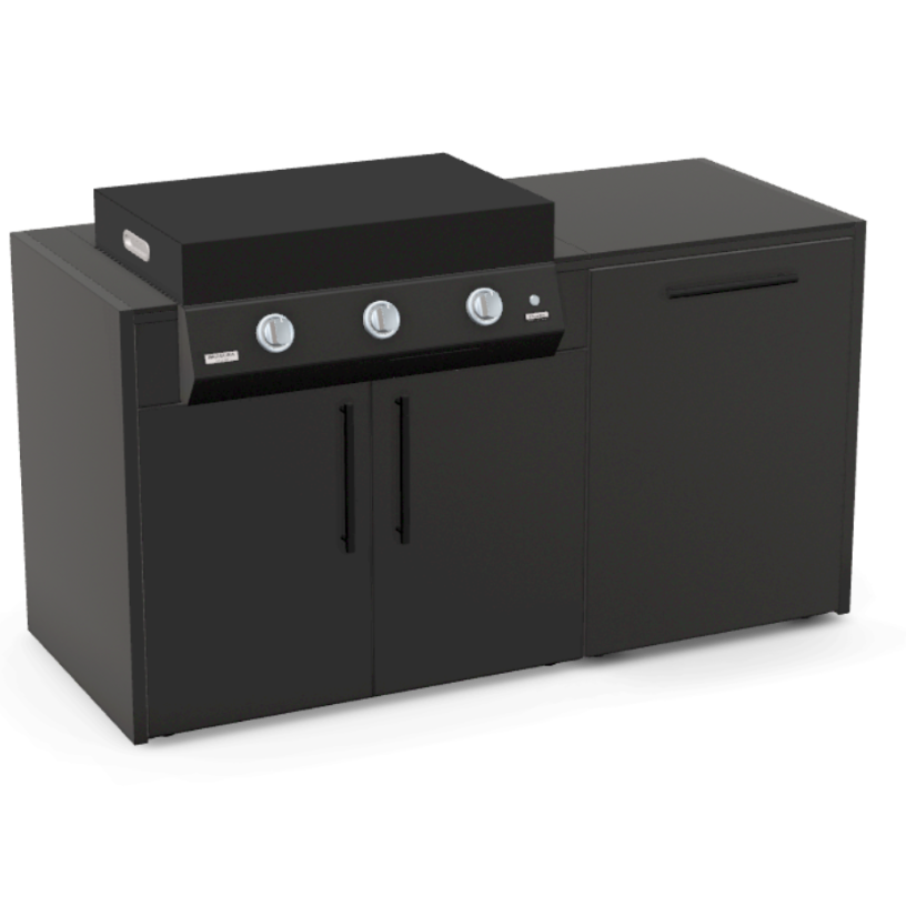 Nero Riverwash worktop – The Sizzler Outdoor Kitchen