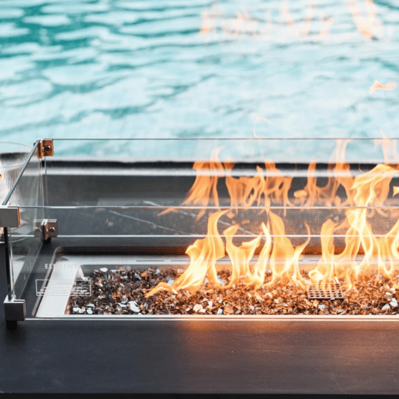 Elementi Porcelain Valencia Fire Table