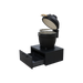 Kamado grill and base unit with drawer