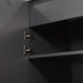 Cabinet door hinges detail