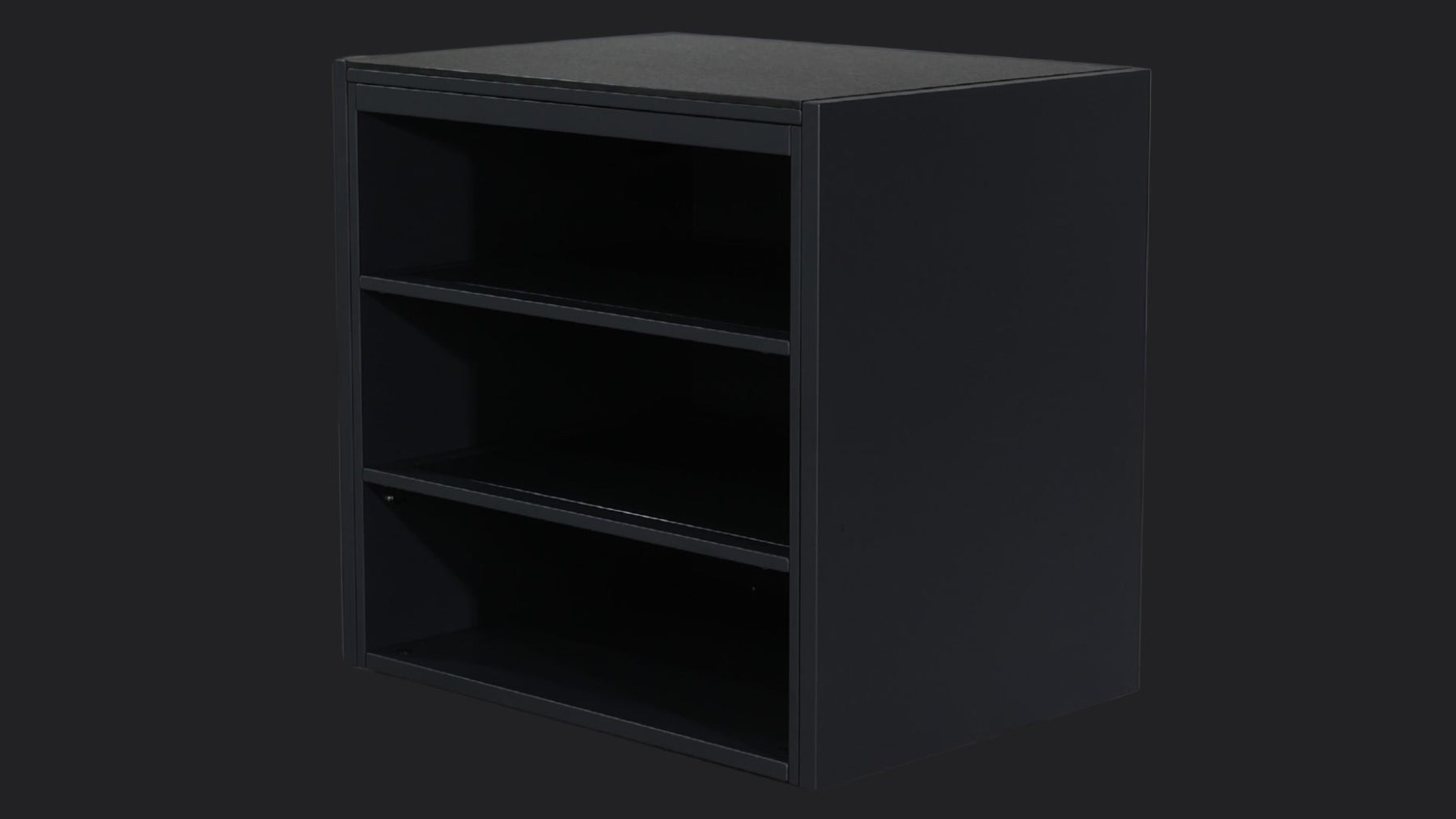 Open shelving on The Family Table