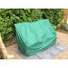 Companion love seat cover green side