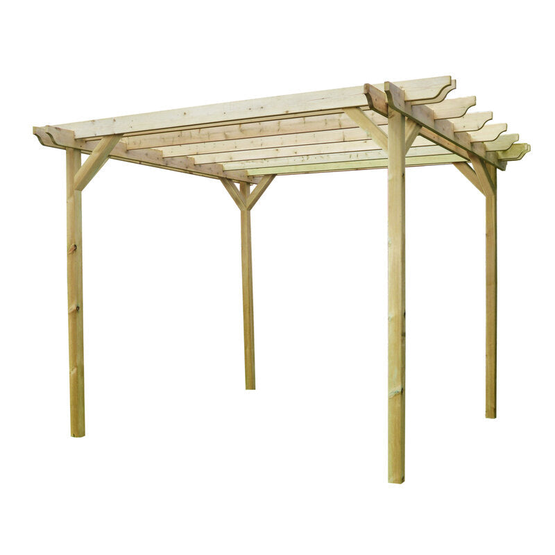 4 x 3 Metre Wooden Pergola