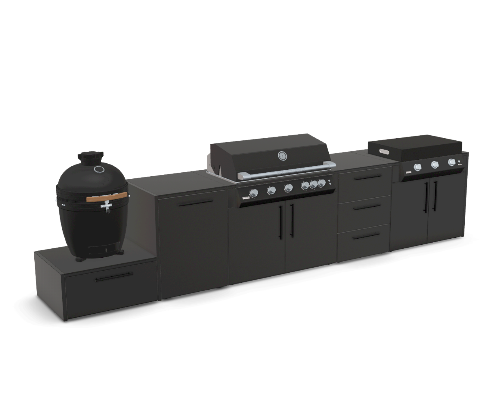 Nero Riverwash worktop – The Feast Maker Outdoor Kitchen
