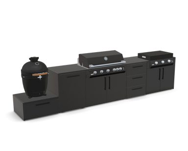 Nero Riverwash worktop – The Feast Maker Outdoor Kitchen