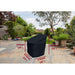 Garden dining chair cover black 61cm