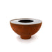 HEAT Gystad rust fire pit BBQ with flat griddle ring