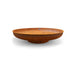 HEAT Classic rust finish fire bowl, low profile side view
